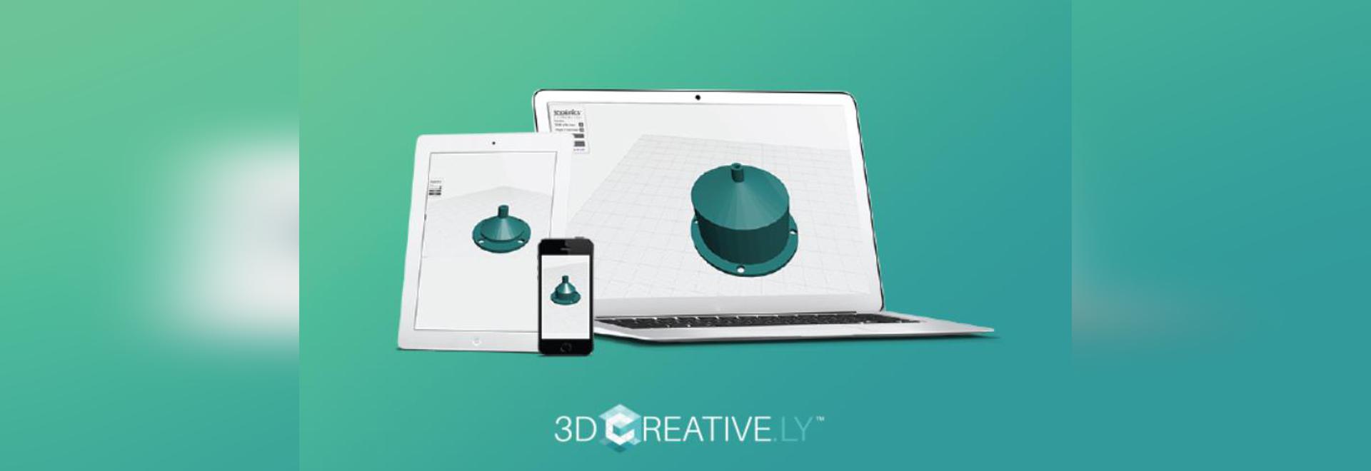 3Dponics室内园艺系统的创建者启动基于云的3D建模应用程序3DCREATIVE.LY