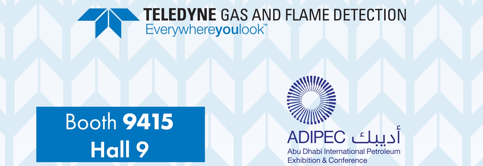 Teledyne气体和火焰检测参加ADIPEC