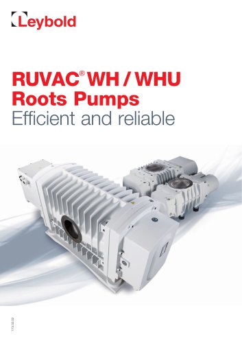 Ruvac®WH / WHU根泵