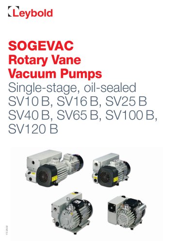 Sogevac SV 10 B -SV 120 B