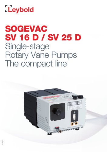 Sogevac SV 16-25 D