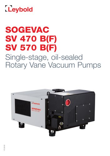 Sogevac SV 470 B（F）SV 570 B（F）