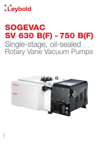 Sogevac SV 630 B（F）-750 B（F）