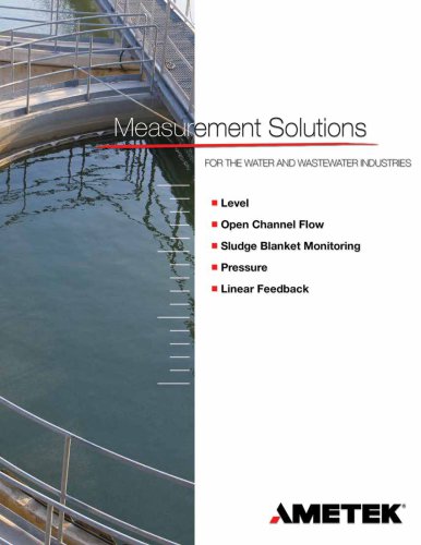 measurement-solutions-for-the-water-and-wastewater-industries