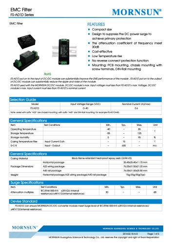 FS-A01D /浪涌抑制器