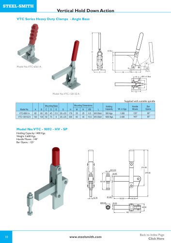 VTC系列重型夹具