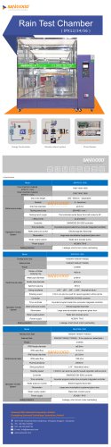 水喷雾试验室/带窗户/用于材料测试机器SM-IPX56