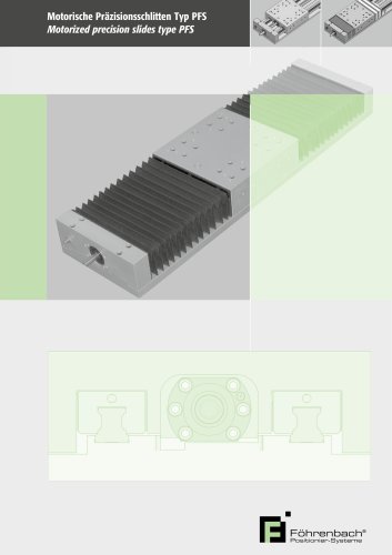 电动精密滑动PFS