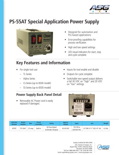 PS-55T特殊应用电源