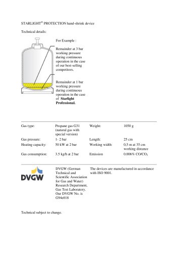 STARLIGHT®保护手缩装置