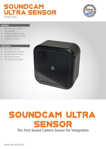 SoundCAM Ultra Sensor.