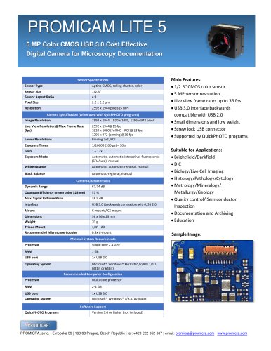 Promicam Lite 5.
