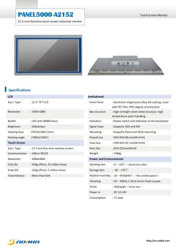 PANEL5000-A2152数据表