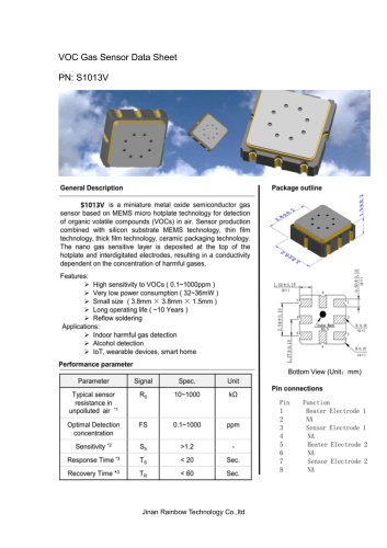 VOC空气质量传感器