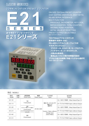 E21系列