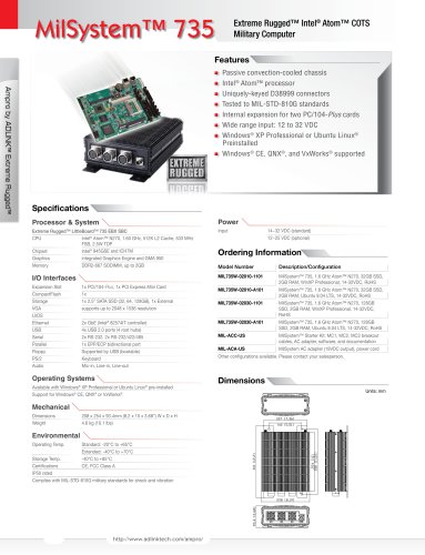 MilSystem 735