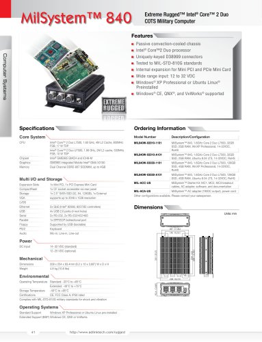 MilSystem 840