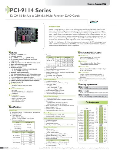 pci - 9114系列