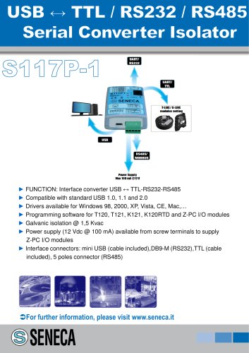 USB到串行通用转换器