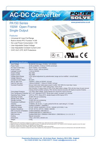 PA 150系列