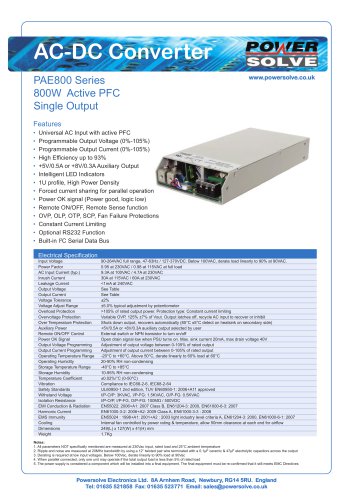 PAE800系列