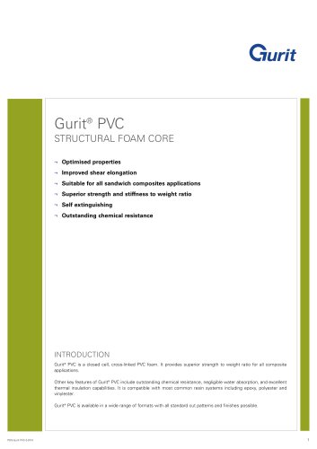 Gurit®PVC - Structural Foam Core (v2)