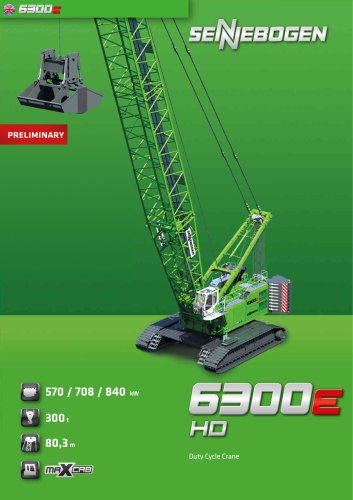 Sennebogen 6300 HD.