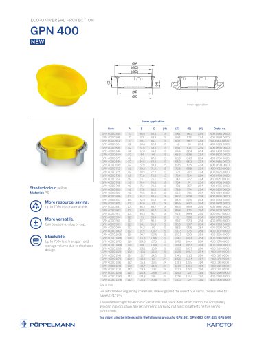 Data sheet GPN 400