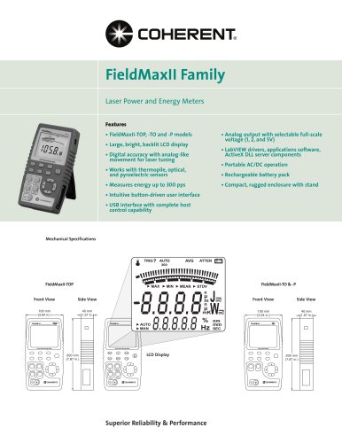 FieldMaxii仪表家庭