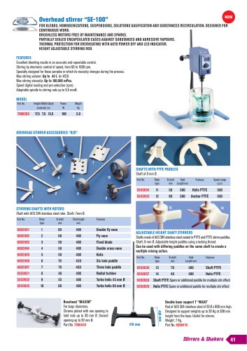 开销搅拌器“se - 100”