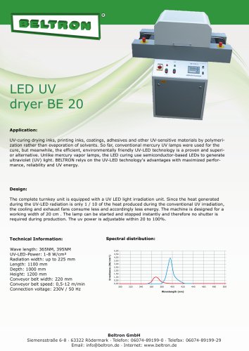 LED UV烘干机是20